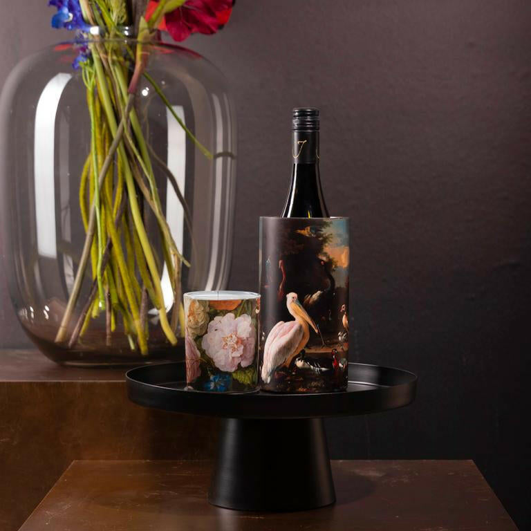 Deco / Taarthouder Metaal Zwart Ø31 5