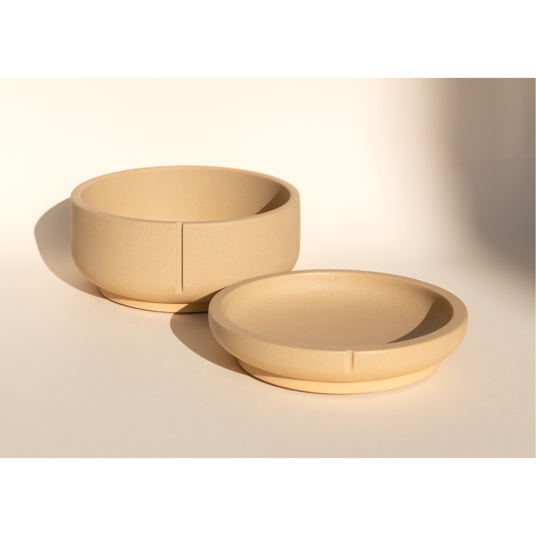 Classic Feeder Bowls Camel Small Slow