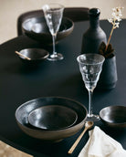 Inez Bowl Zwart M Tray