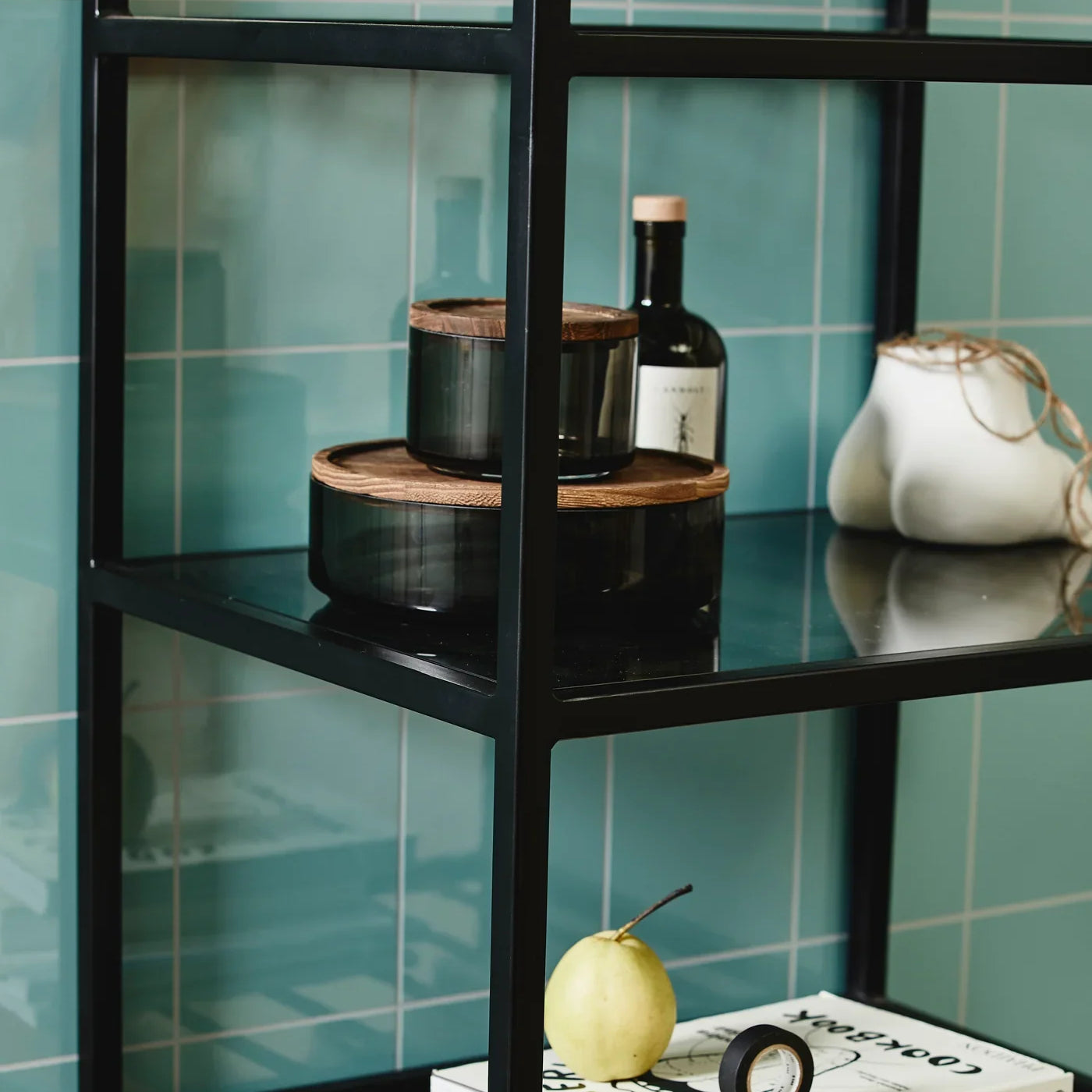 Exclusieve Nordal voorraadpot van topkwaliteit, perfect voor stijlvolle en luxe keukenopslag