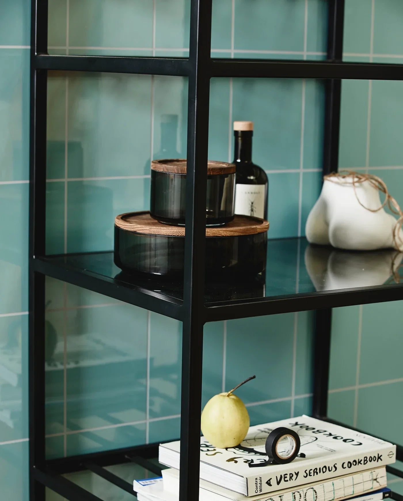 Exclusieve Nordal voorraadpot van topkwaliteit, perfect voor stijlvolle en luxe keukenopslag