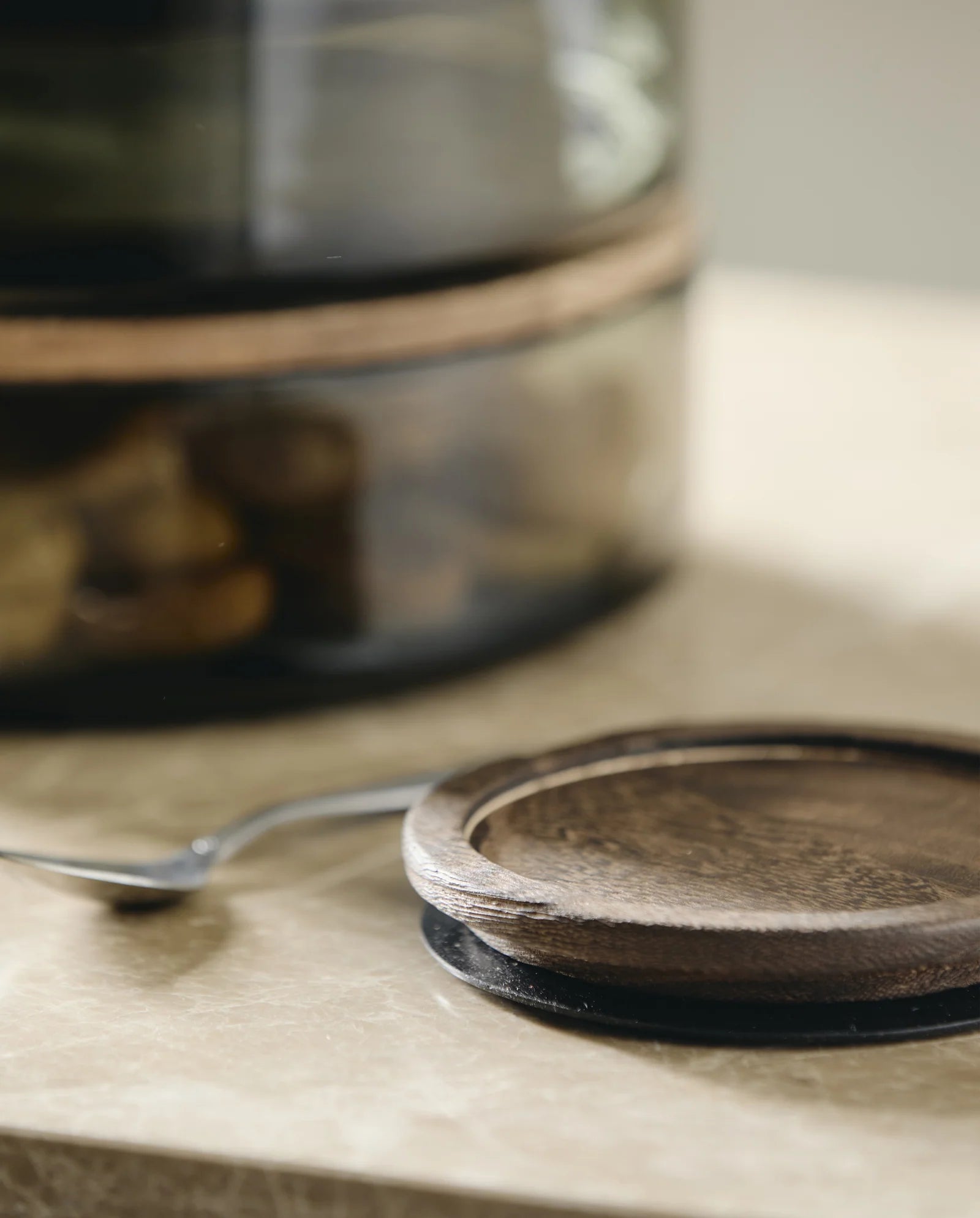 Exclusieve Nordal voorraadpot van topkwaliteit, perfect voor stijlvolle en luxe keukenopslag