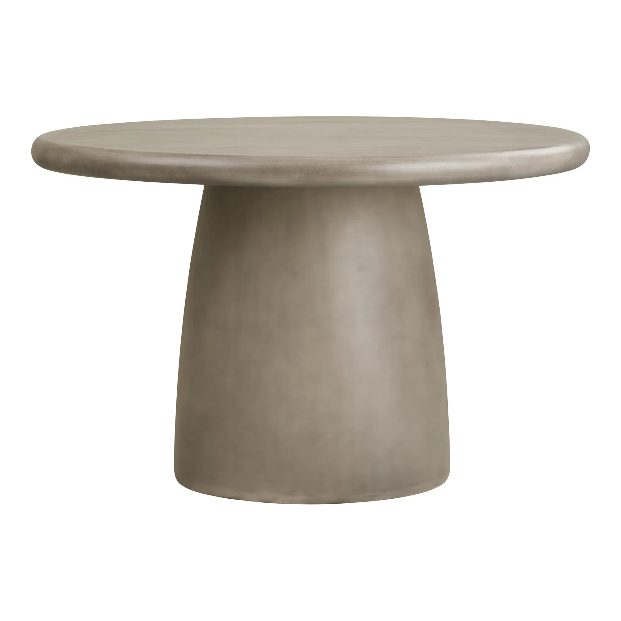 House Nordic Bonnet outdoor dining table – fiberclay tuintafel grijs Ø120 cm