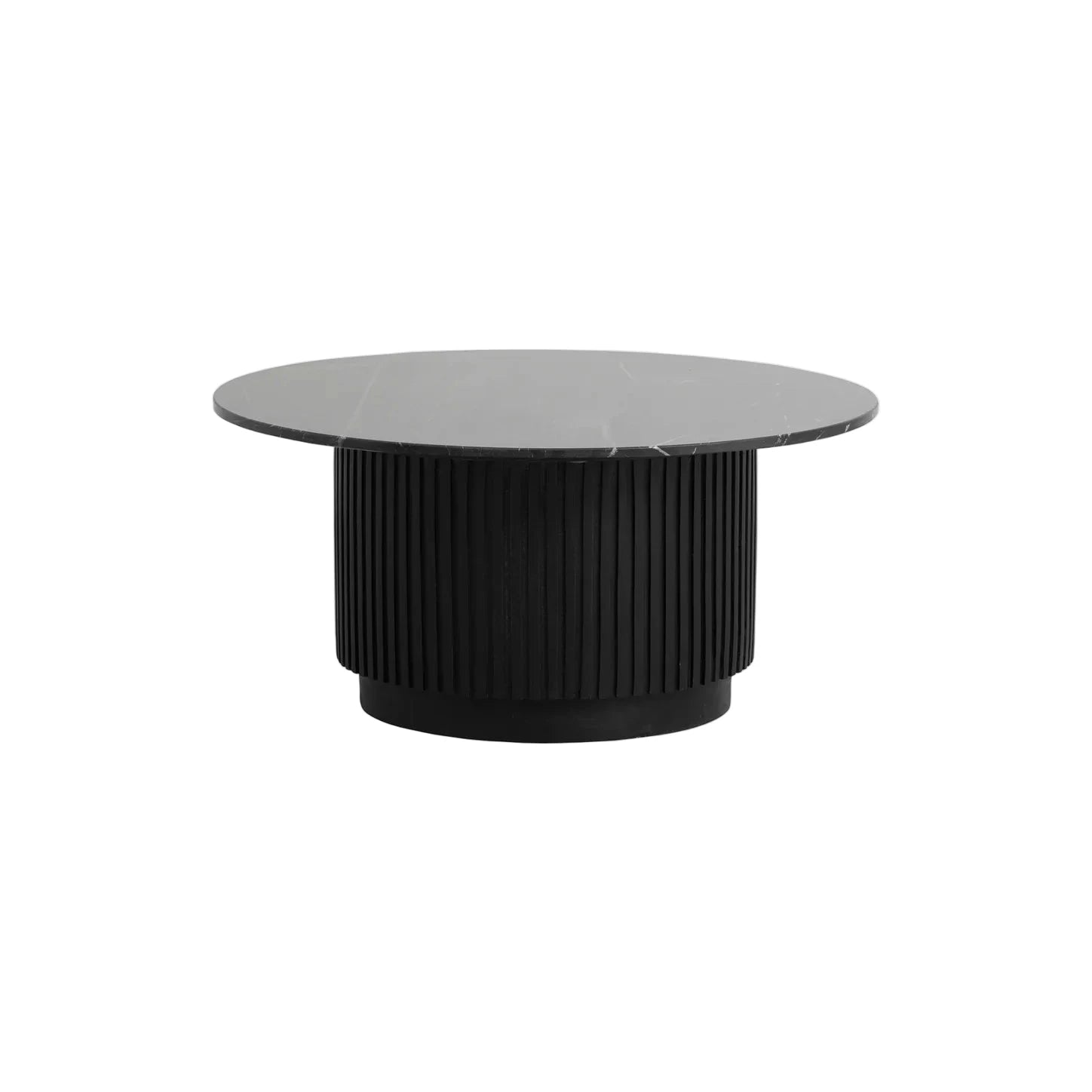 Erie Salontafel Zwart 90Cm Bijzettafel