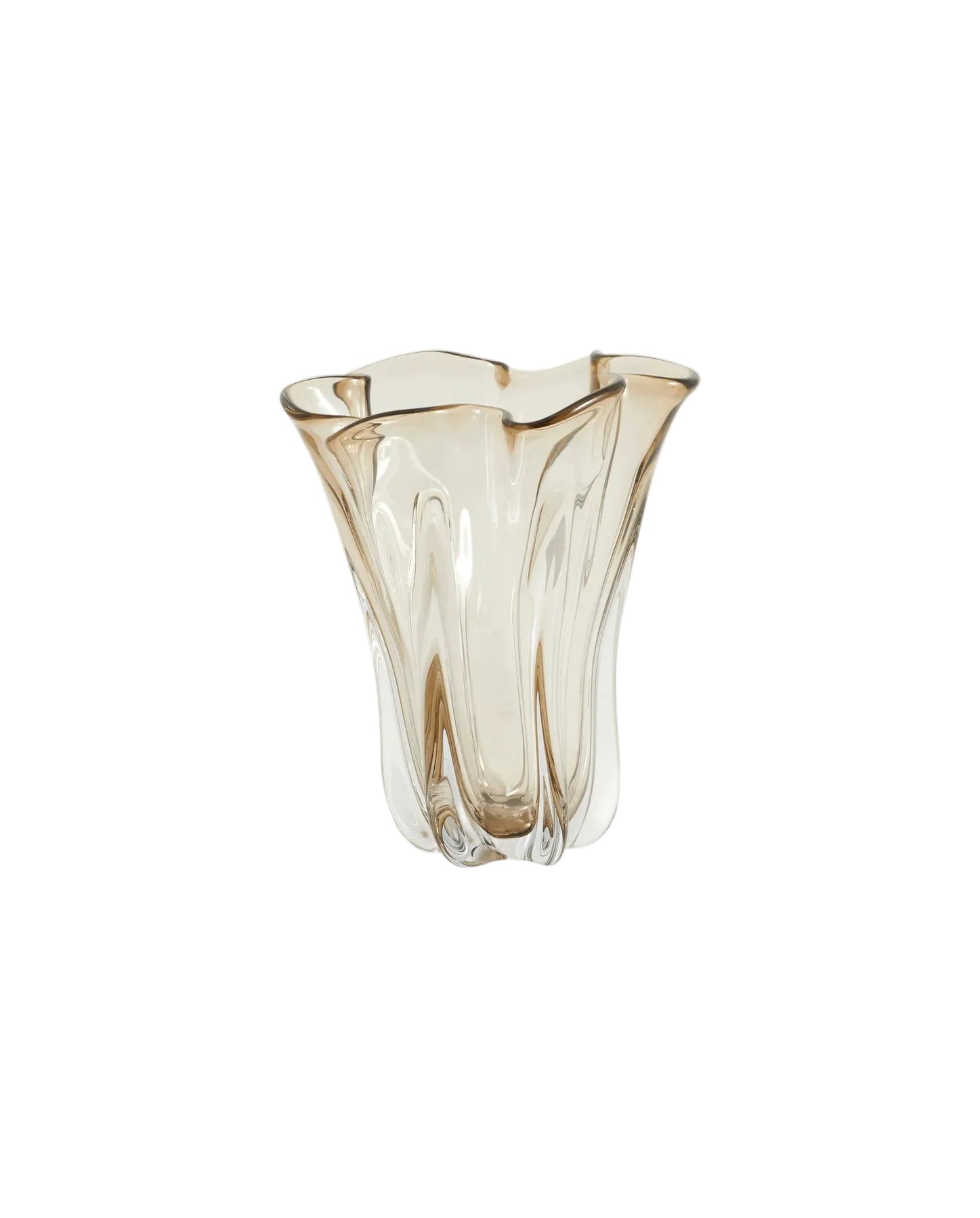 Nordal Komnio Vase Light Brown – keramische vaas lichtbruin