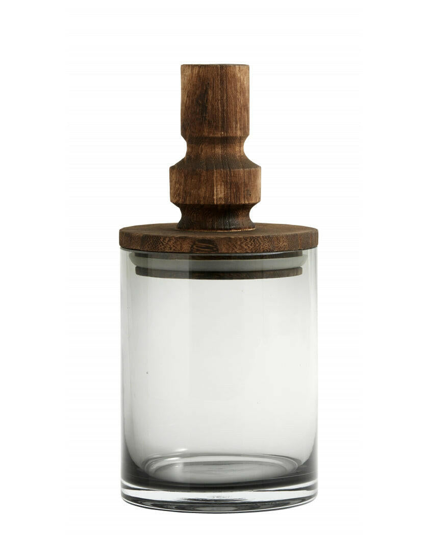 Elegante Salvie voorraadpot, perfect voor stijlvolle keukenopslag en verse kruidenbehoud