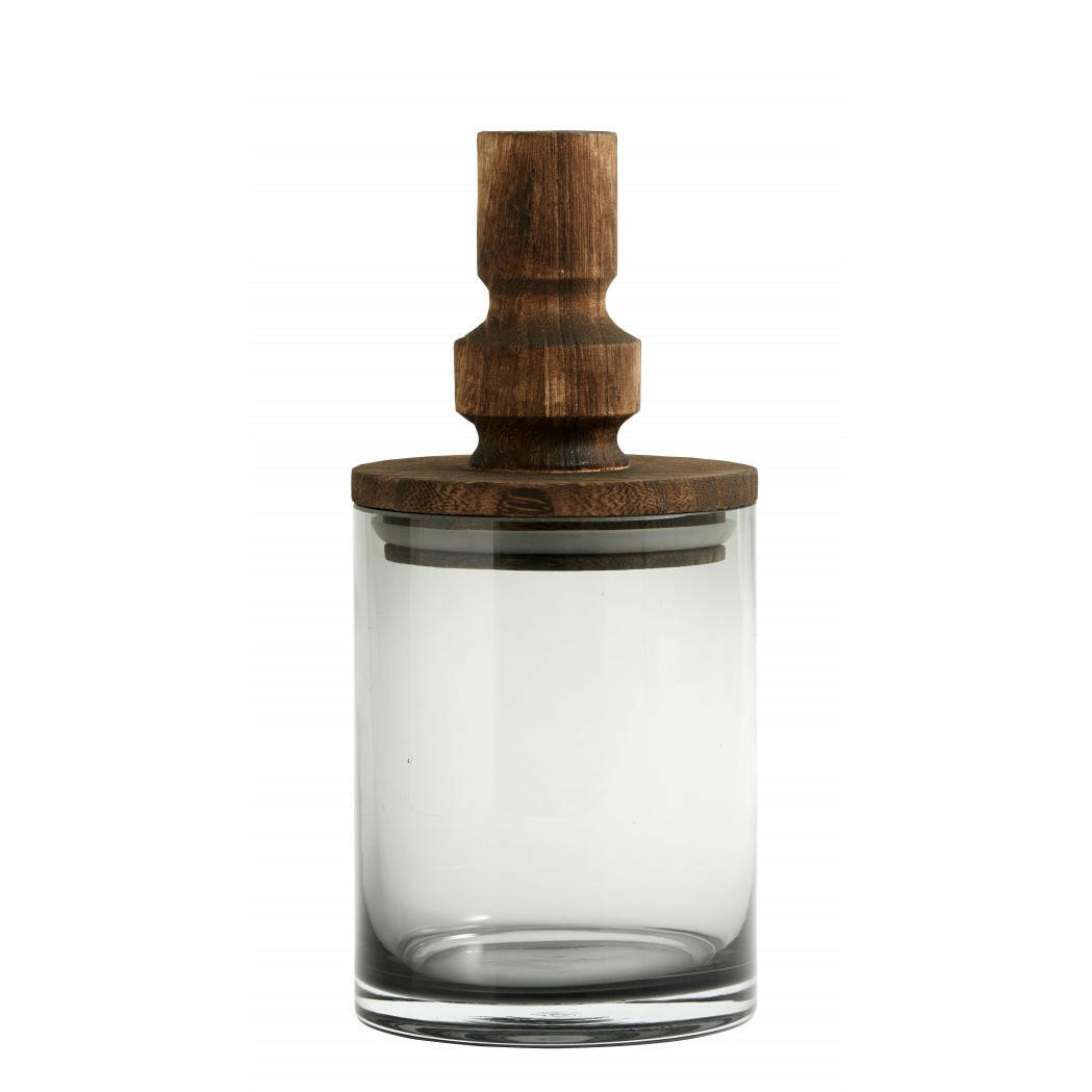 Elegante Salvie voorraadpot, perfect voor stijlvolle keukenopslag en verse kruidenbehoud