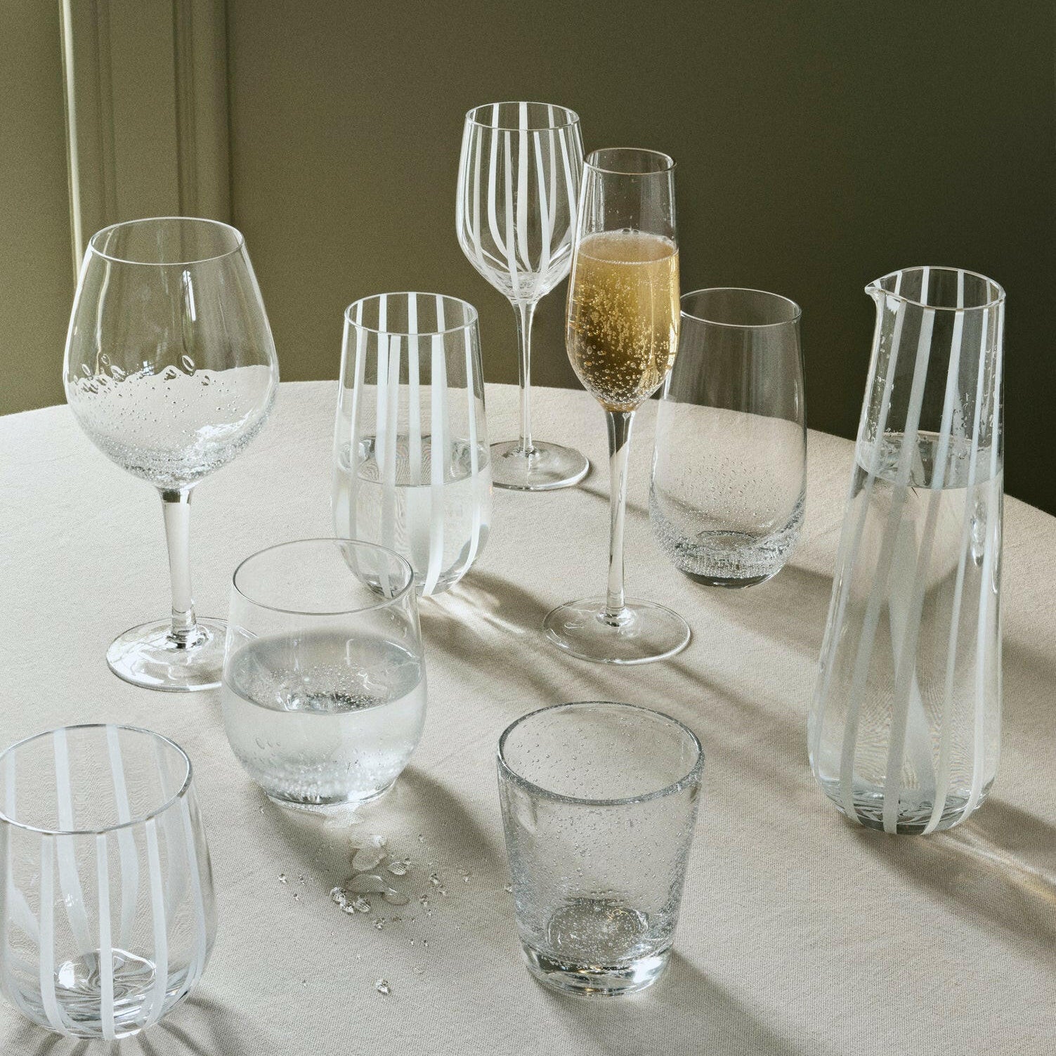 Bubble Cocktail Glas