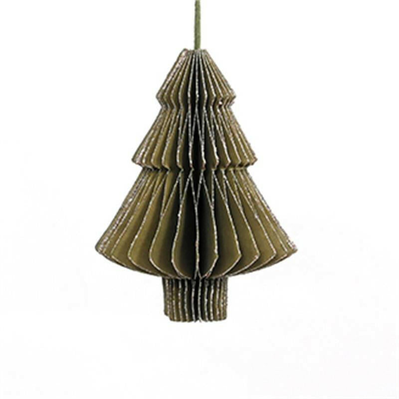 Honeycomb Kerstboom Groen Kerstbal