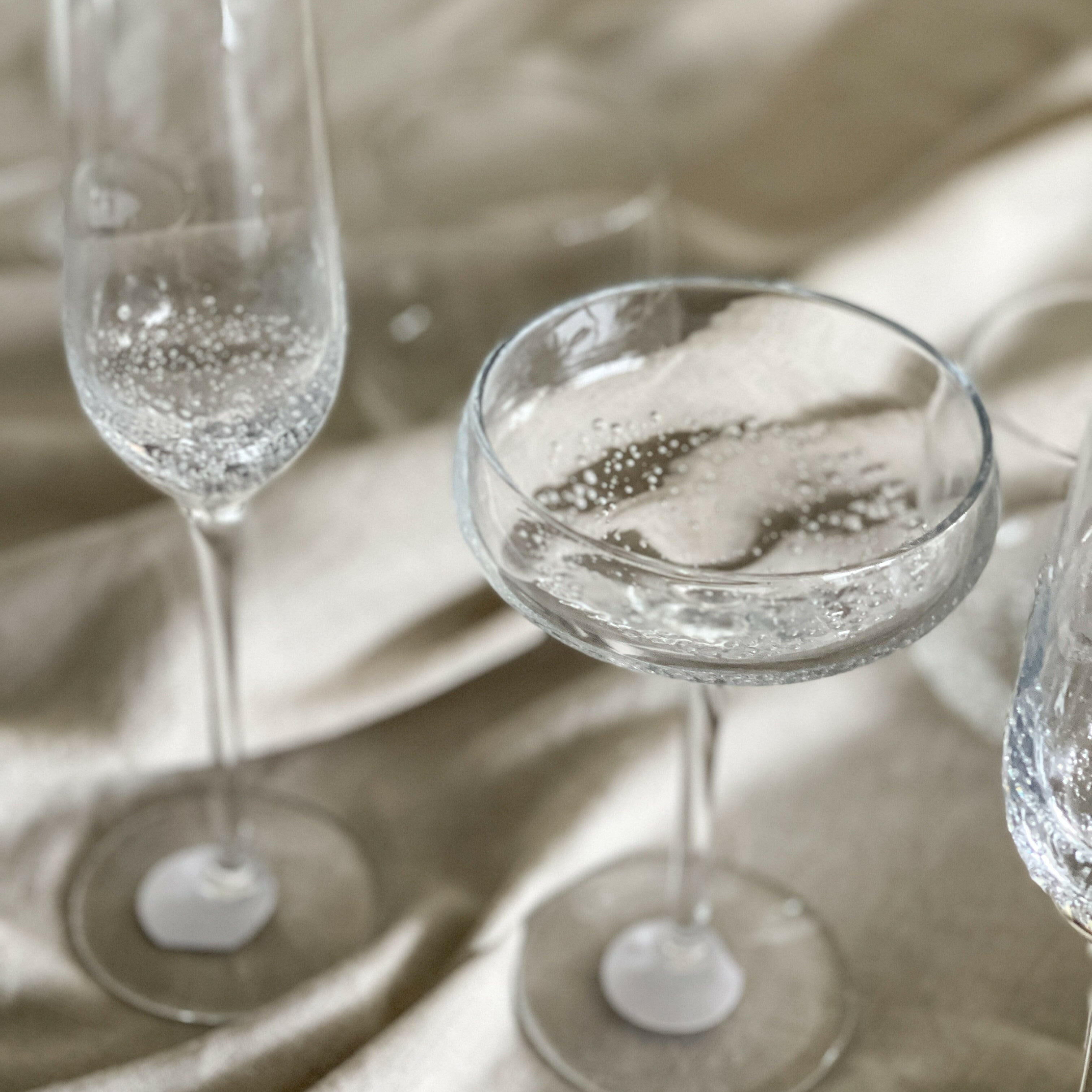 Bubble Champagne Glas Cocktail