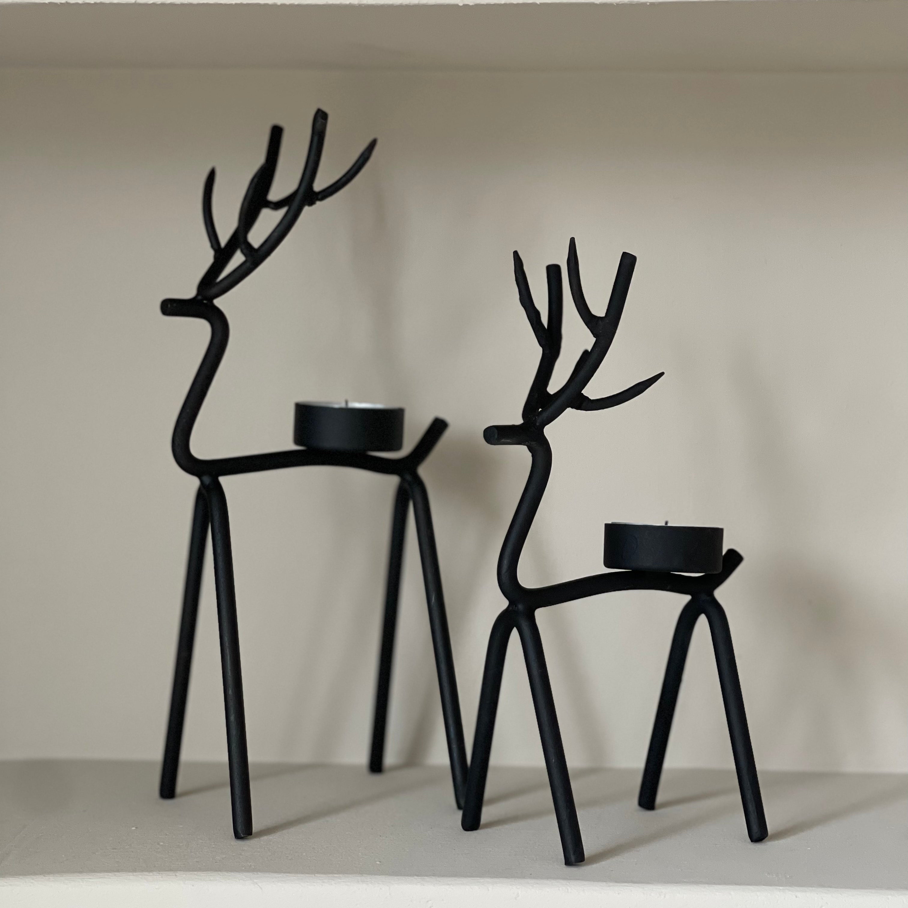 Waxinelichthouder Hert Groot