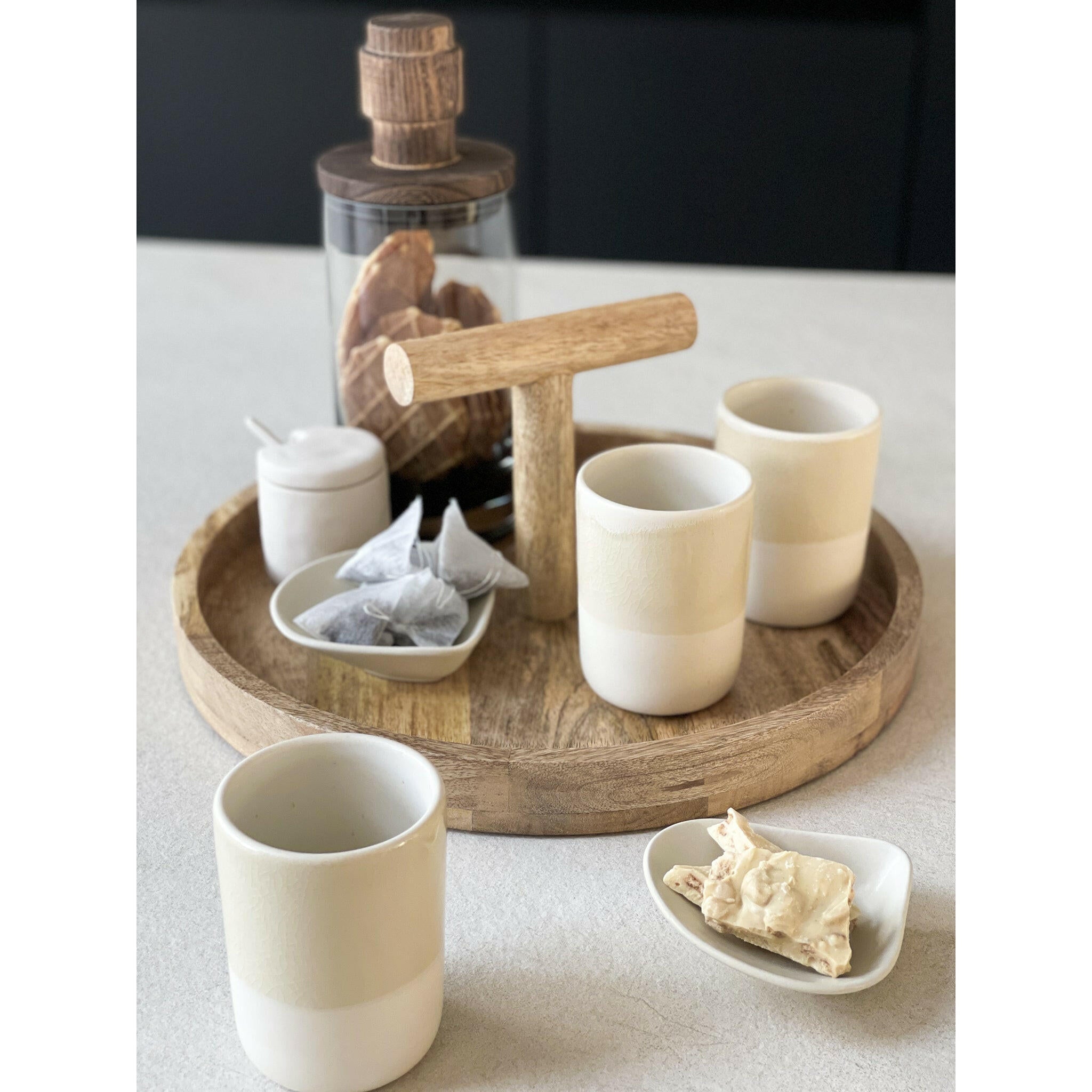 Elegante Nordal voorraadpot, perfect voor een luxe en georganiseerde keukeninrichting