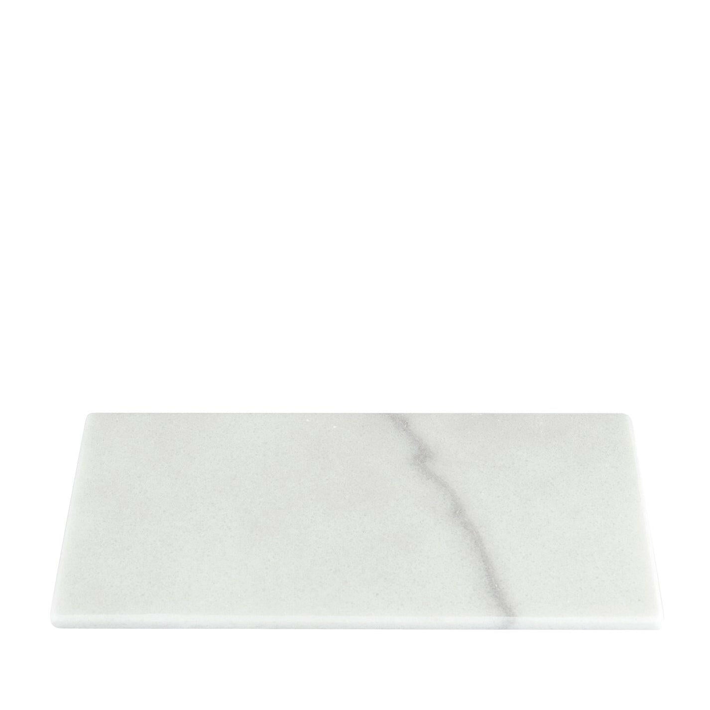 Serveerplank Wit Marmer 15X30Cm