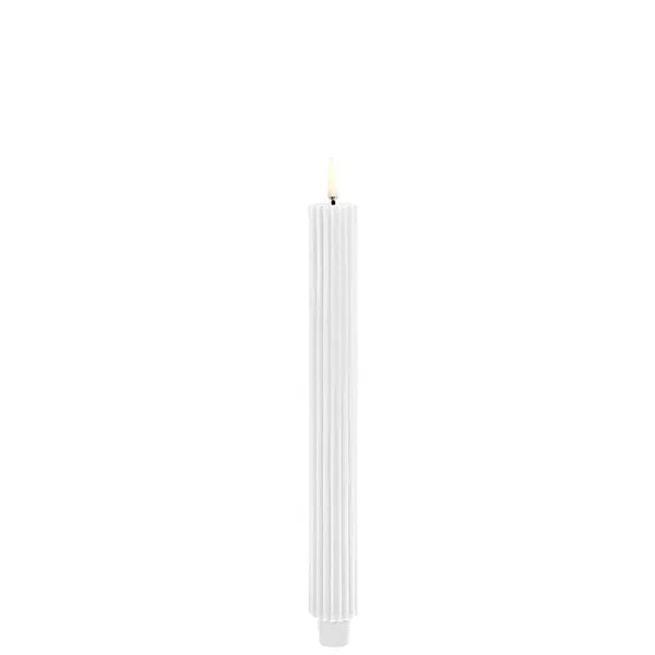 Led Dinerkaars Grooved Nordic White 2-Pack Dinerkaars
