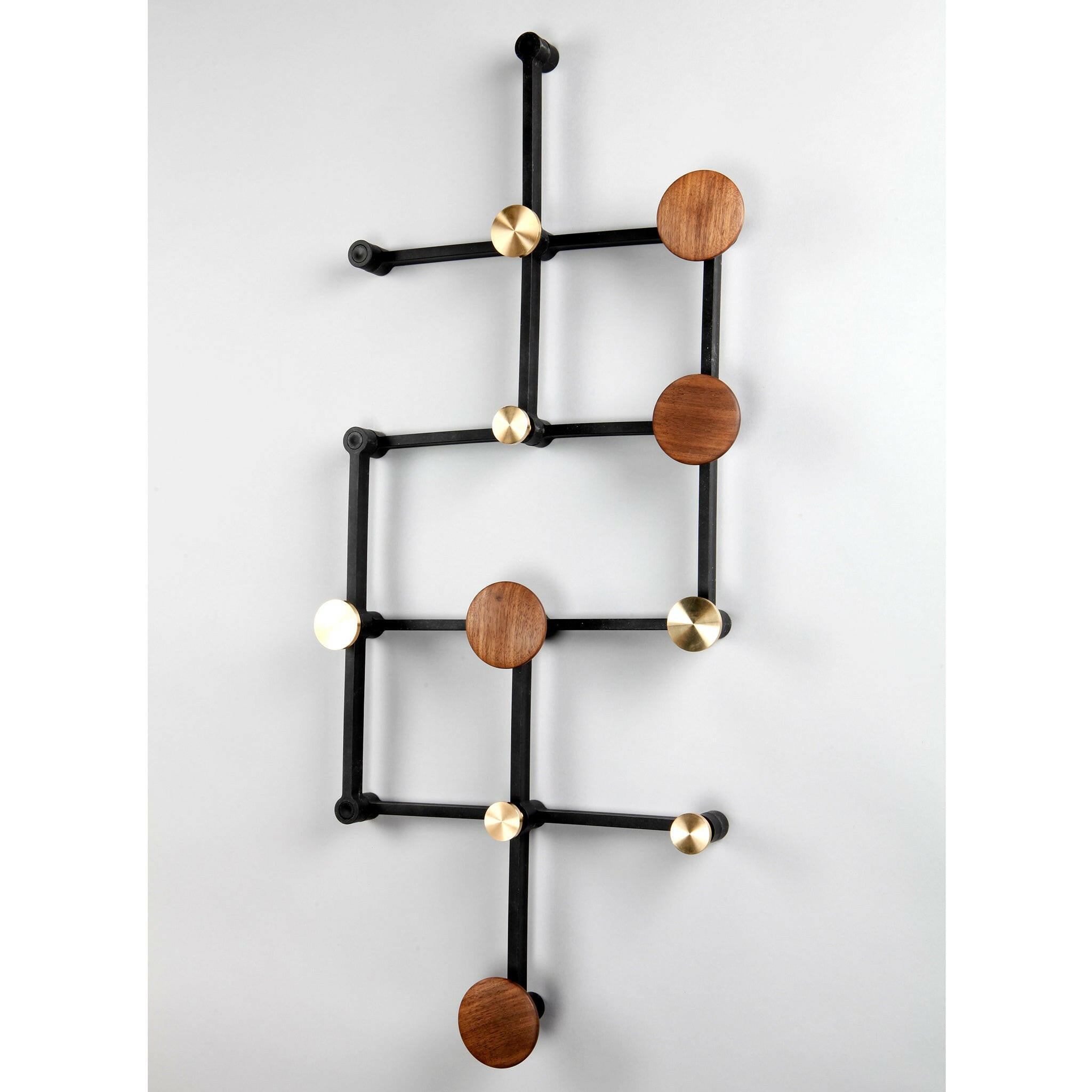 Kapstok Walnoot Kapstokken Voor Jassen En Hoeden