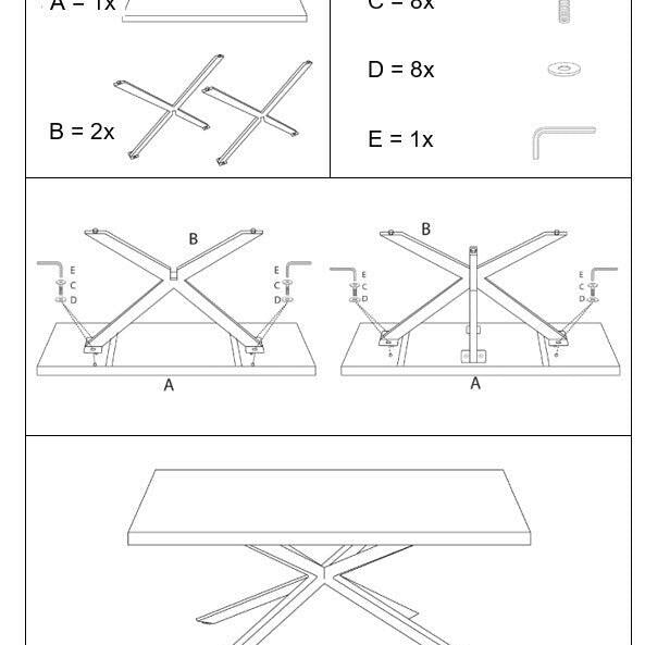 Brix Sturdy Spider 180 Cm