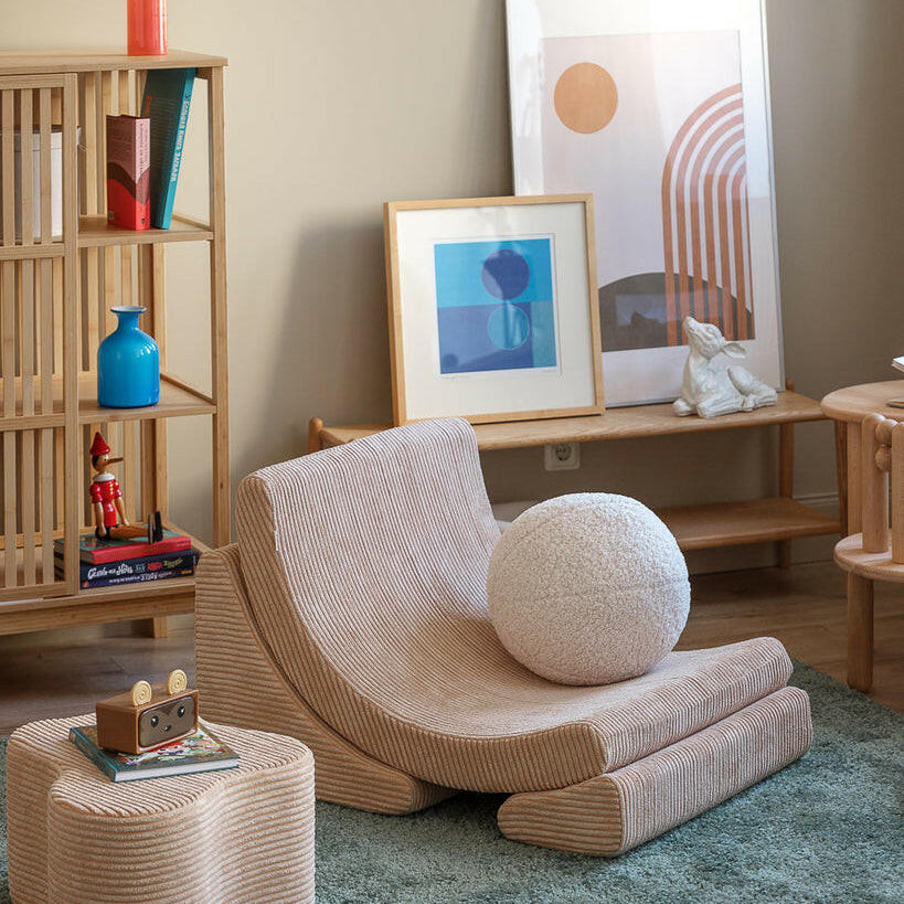 Brown Sugar Cloud Pouffe