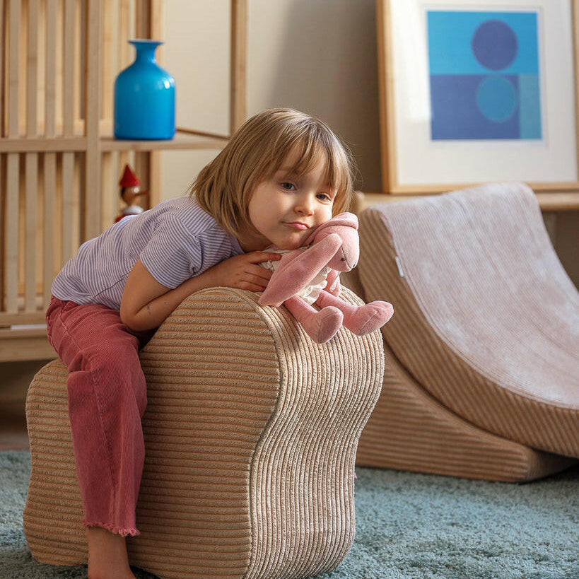 Brown Sugar Cloud Pouffe