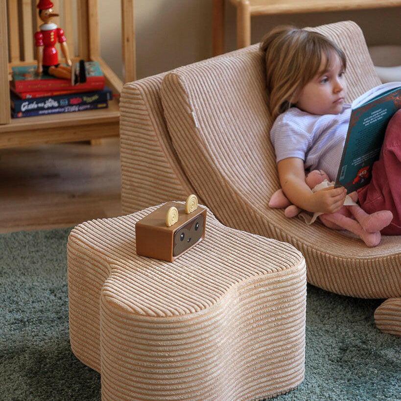 Brown Sugar Cloud Pouffe