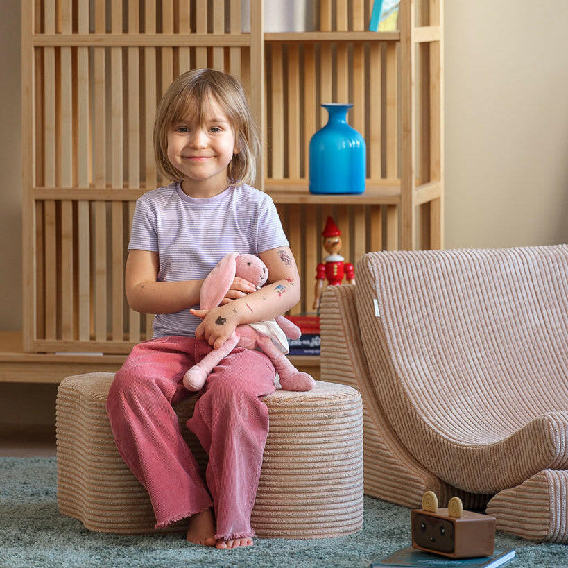 Brown Sugar Cloud Pouffe