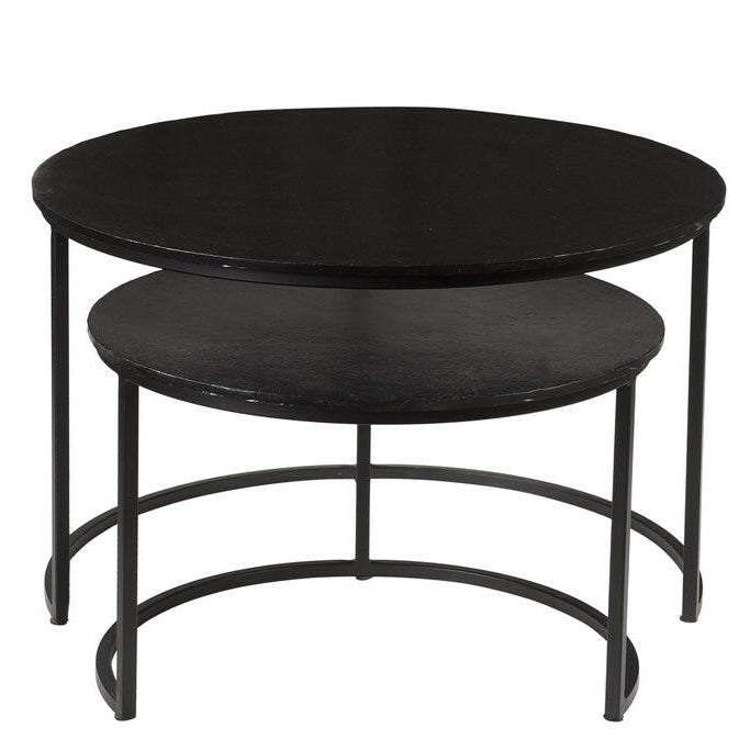 Cast Iron Jamie Black Set Of 2