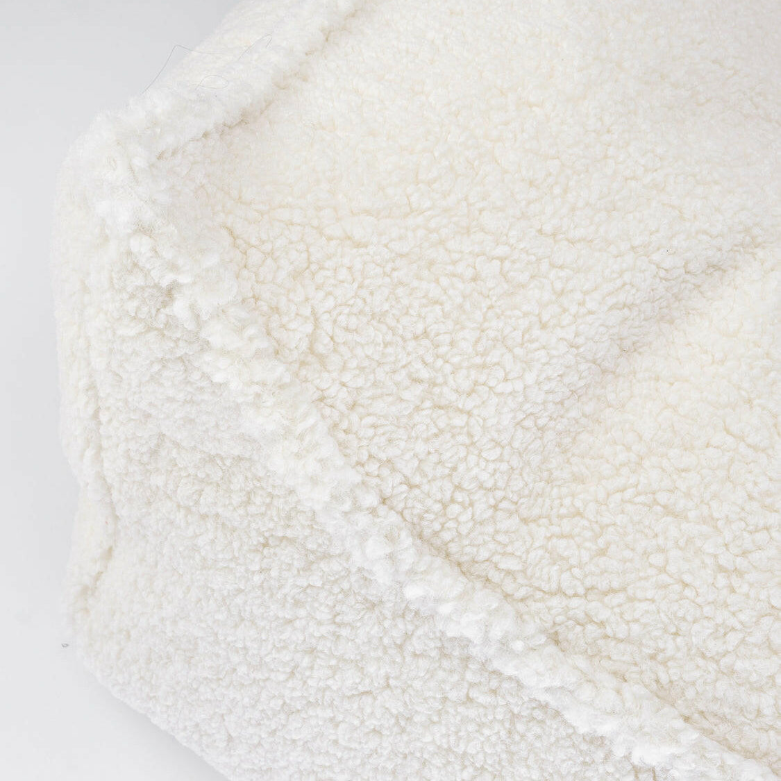 Crème Witte Zitzak Stoel