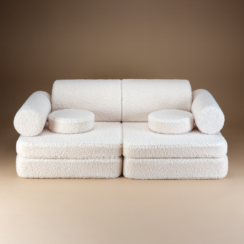 Cream White Settee