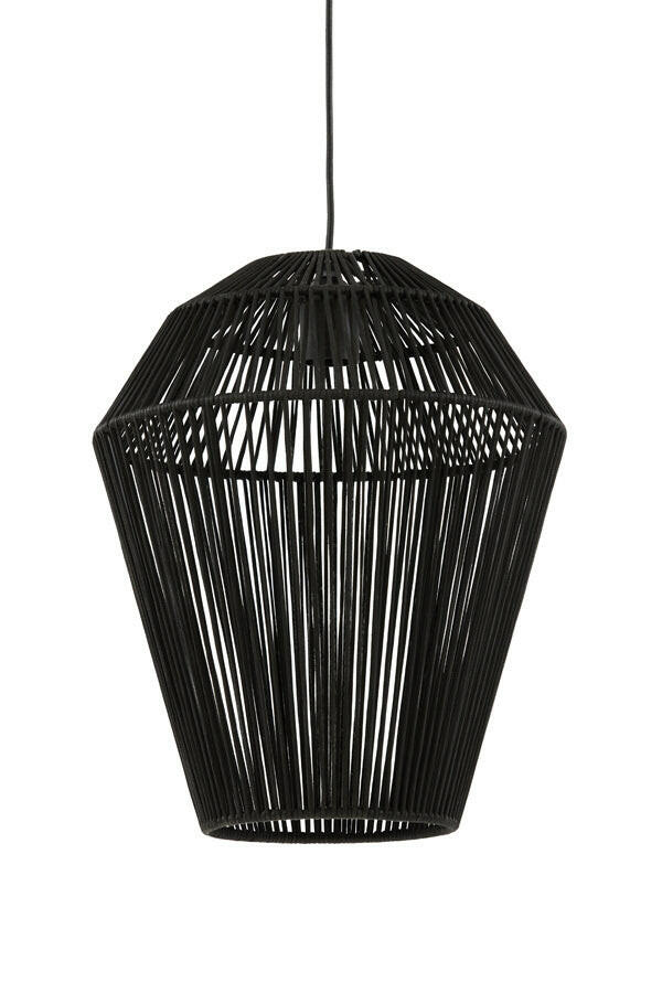 Hanglamp Deya - Zwart Ø38Cm