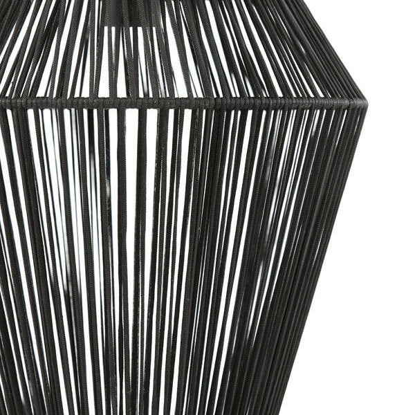 Hanglamp Deya - Zwart Ø38Cm