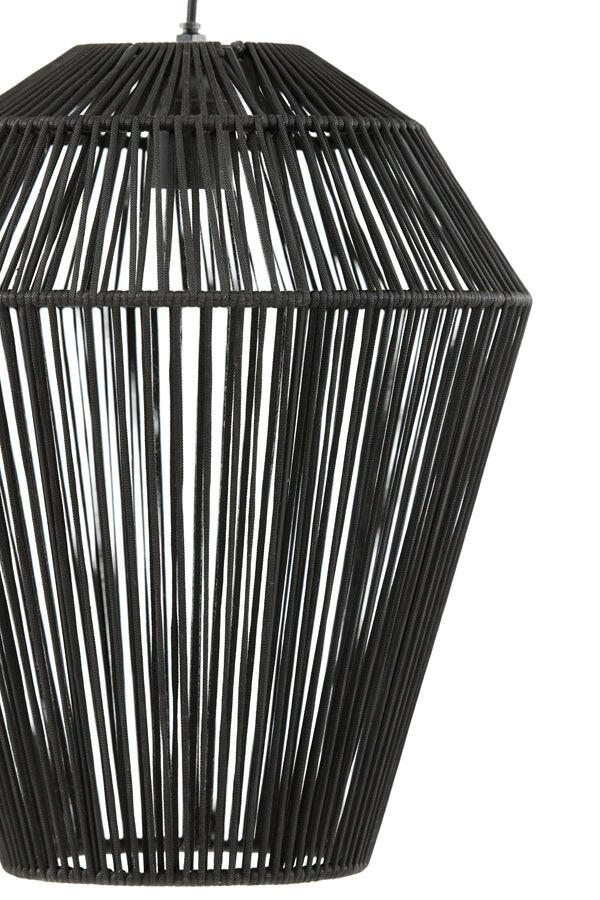 Hanglamp Deya - Zwart Ø38Cm