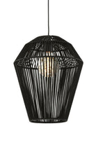 Hanglamp Deya - Zwart Ø38Cm