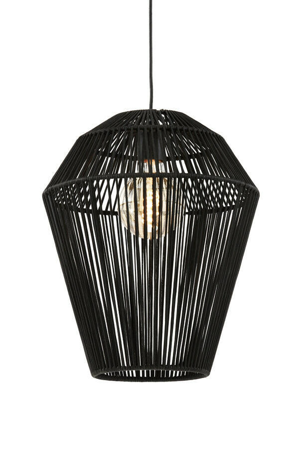 Hanglamp Deya - Zwart Ø38Cm