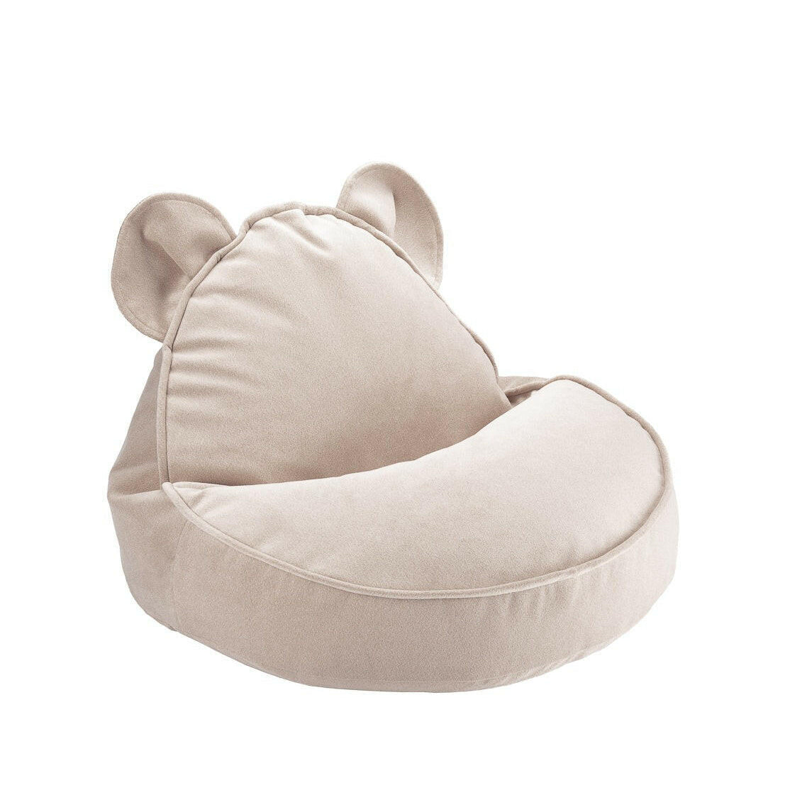 Stoffige Beige Beer Zitzak