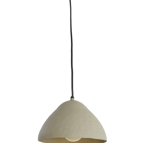 Hanging Lamp 25X15 Cm Elimo Matt Light Grey