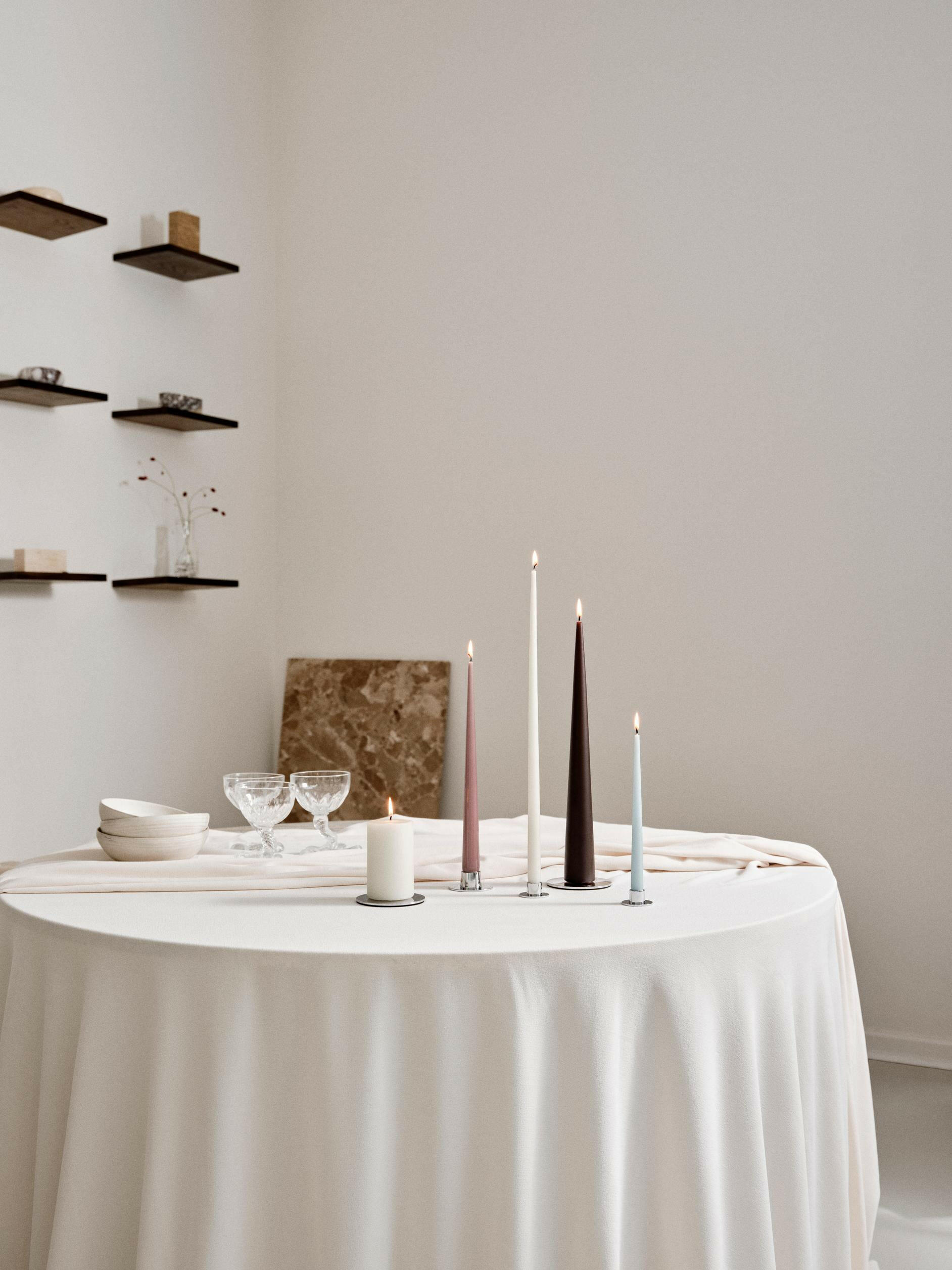 Taper Kaars 32Cm Ivory 4-Pack