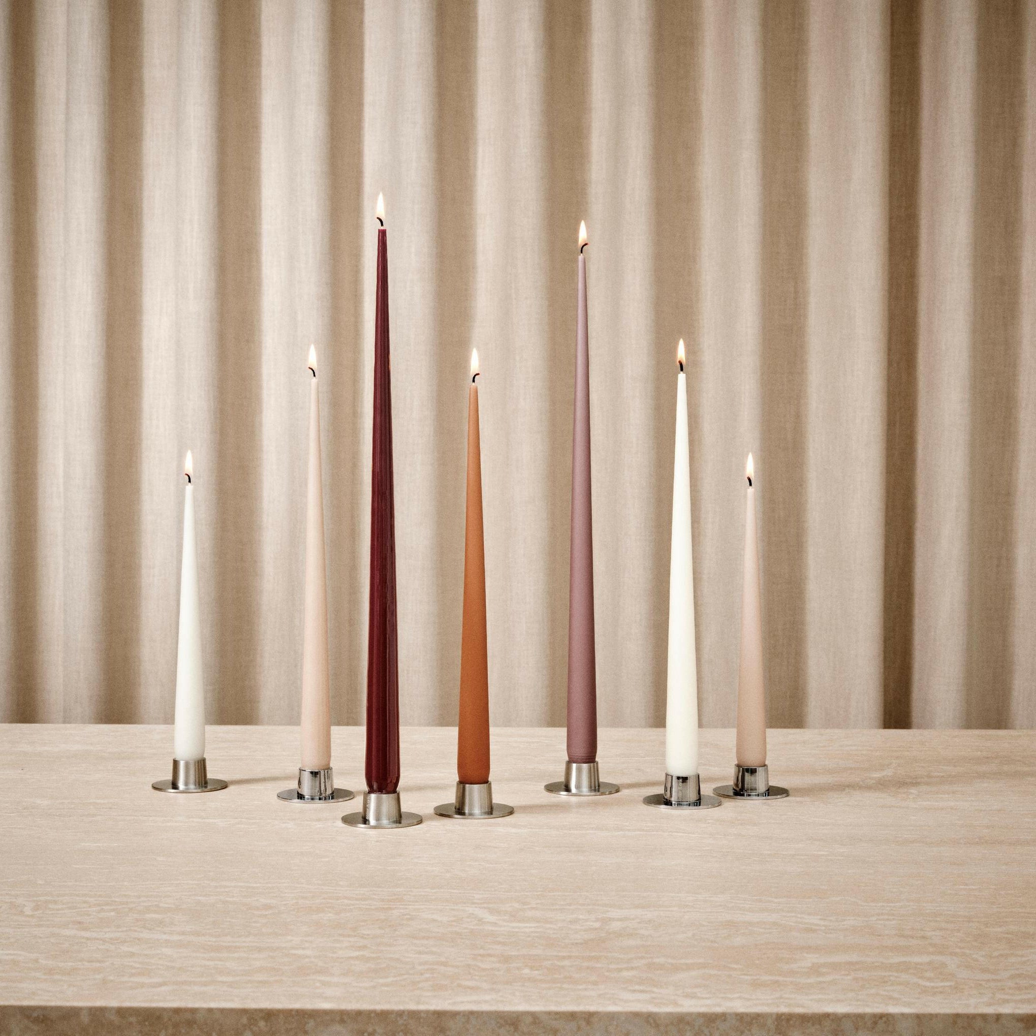 Taper Kaars 32Cm Raw Toffee 4-Pack