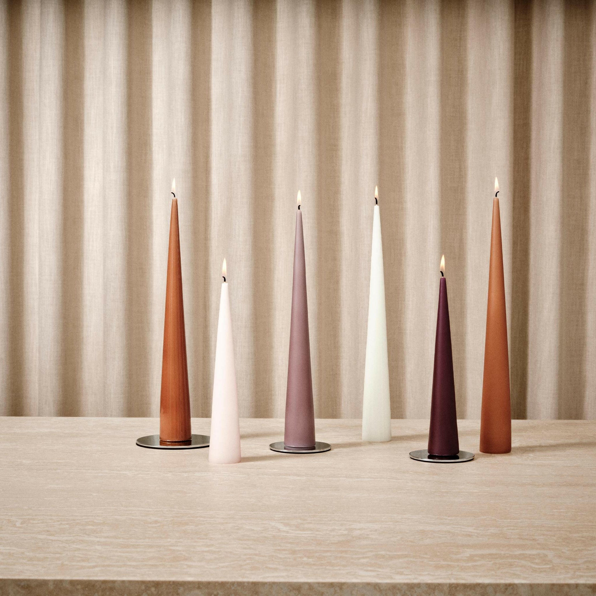 Cone Kaars Raw Toffee || 2 Maten