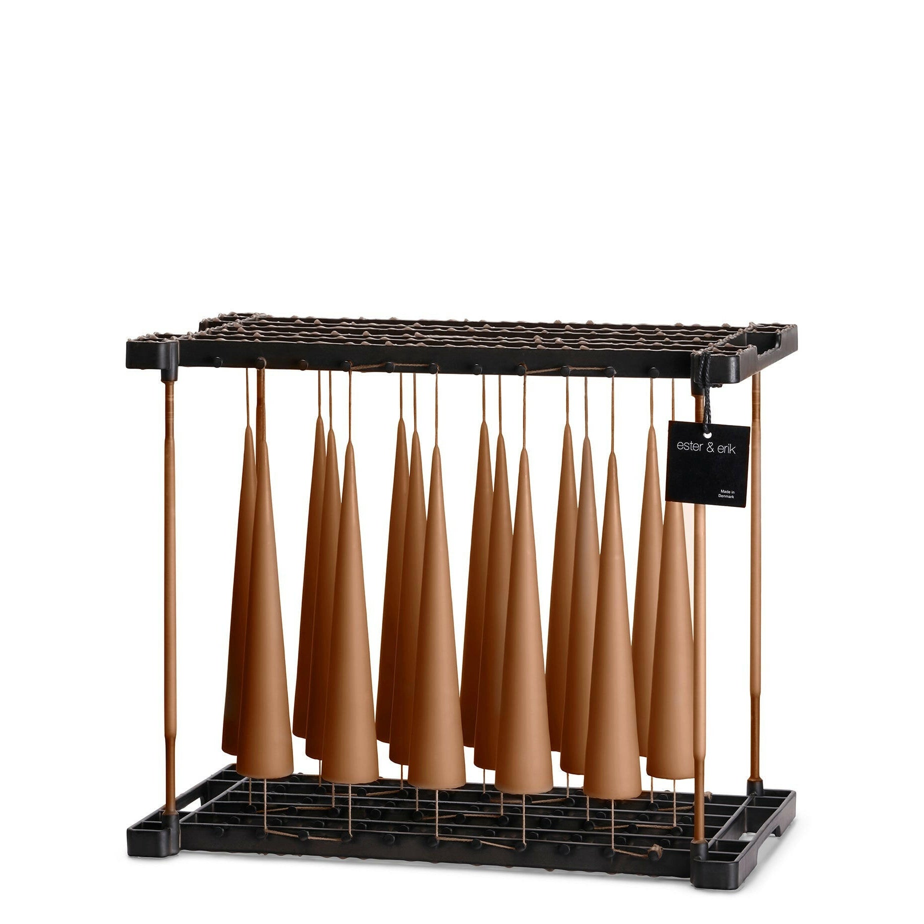 Cone Kaars Raw Toffee || 2 Maten 25Cm