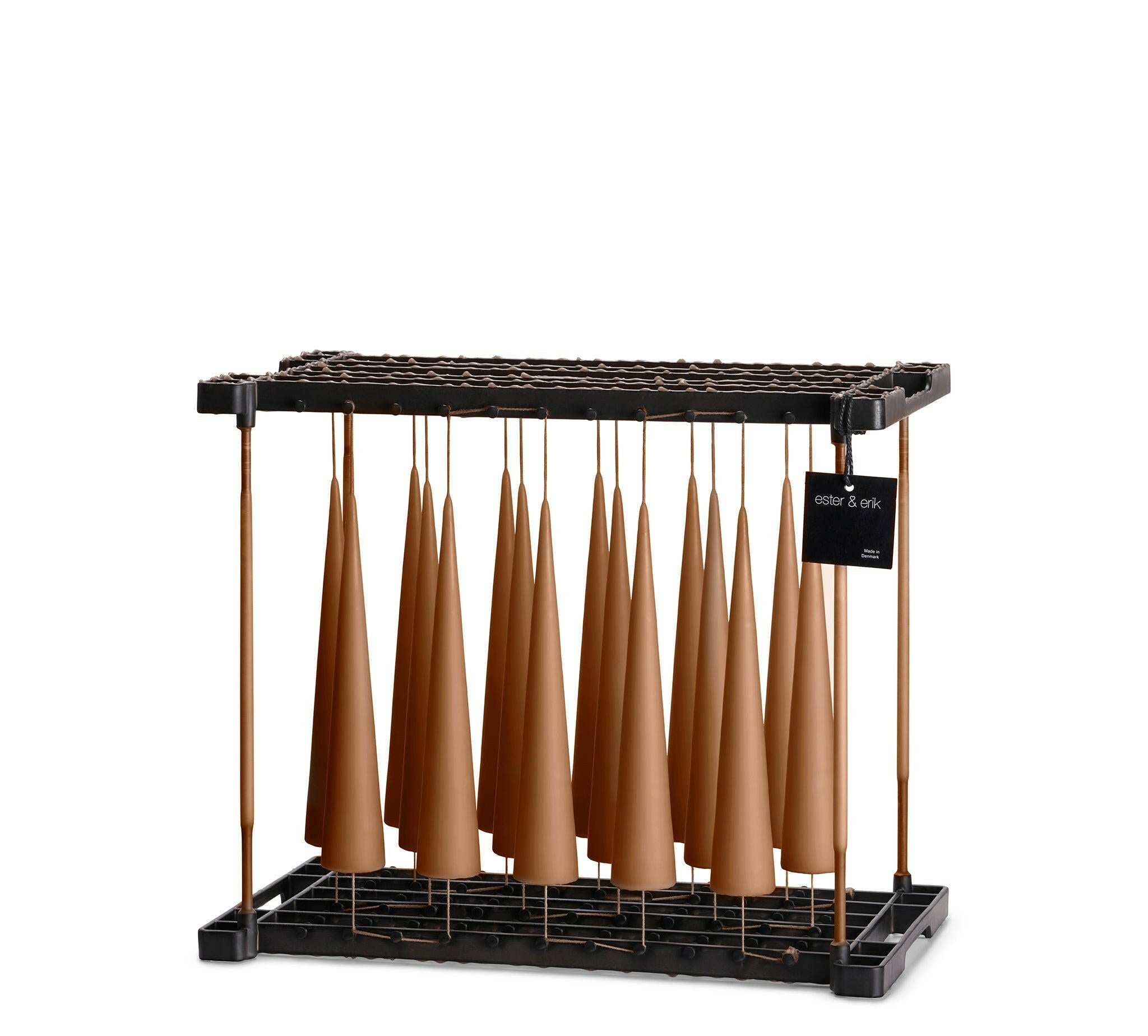 Cone Kaars Raw Toffee || 2 Maten 25Cm