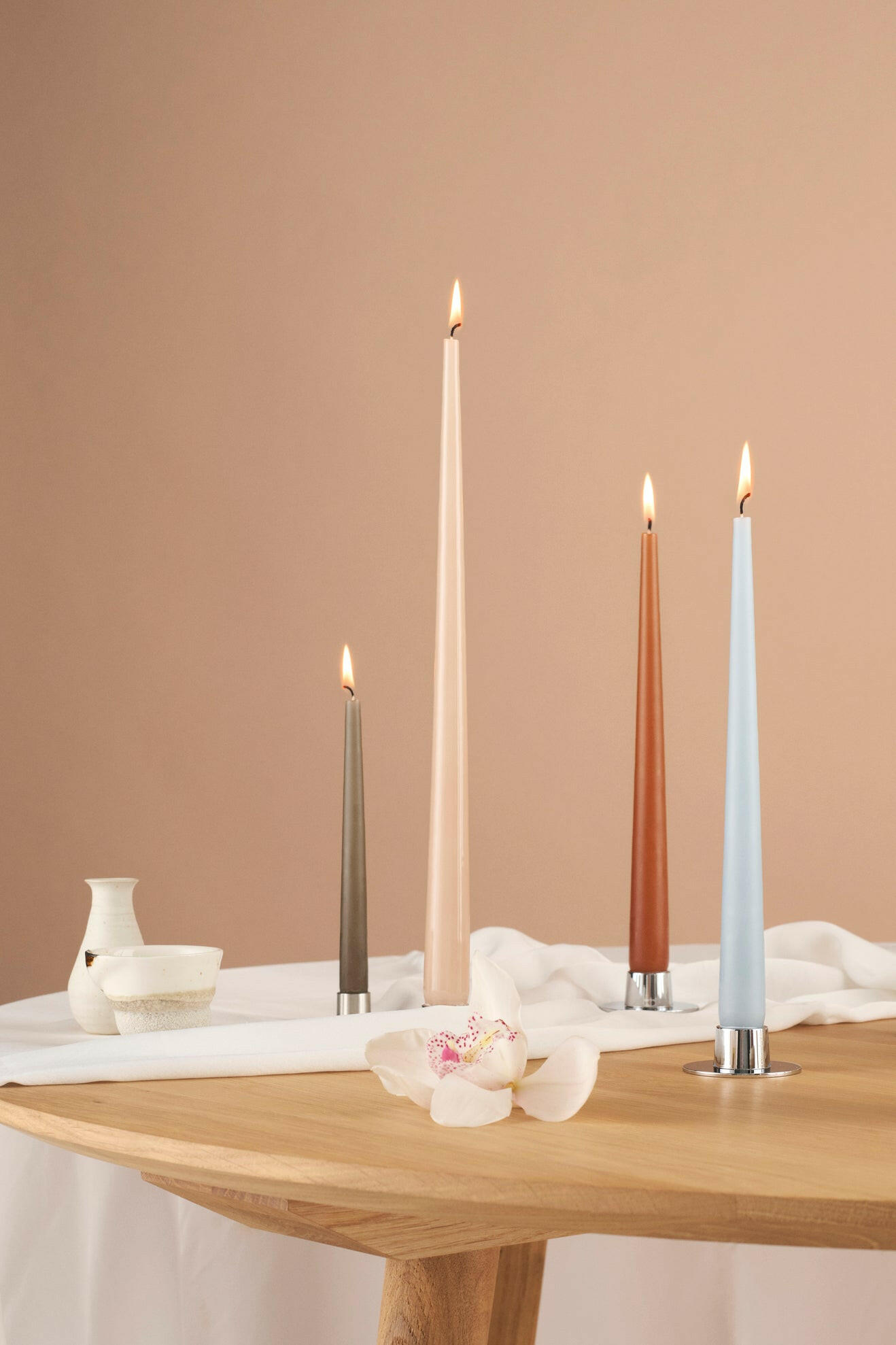 Taper Kaars 32Cm Ice Latte 4-Pack