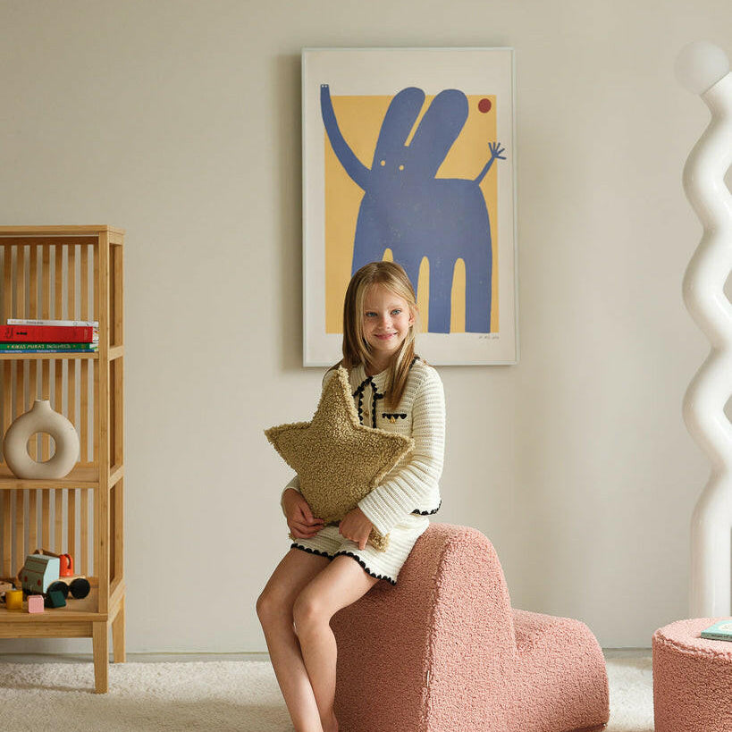 Guava Pink Cloud Chair