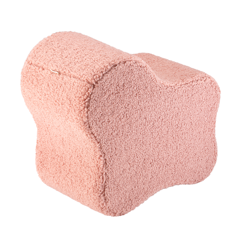 Guava Pink Cloud Pouffe