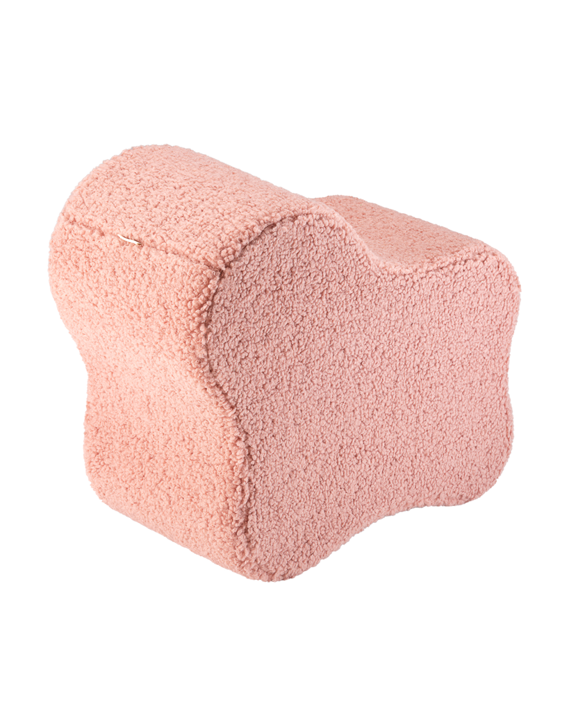 Guava Pink Cloud Pouffe