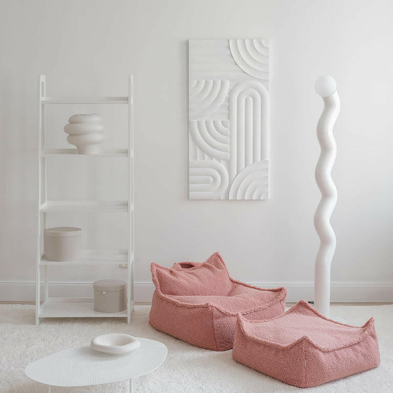 Guava Pink Beanbag Chair