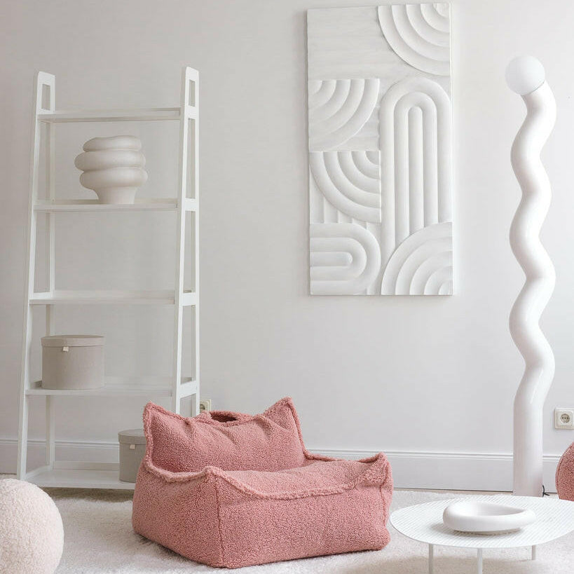 Guava Pink Beanbag Chair