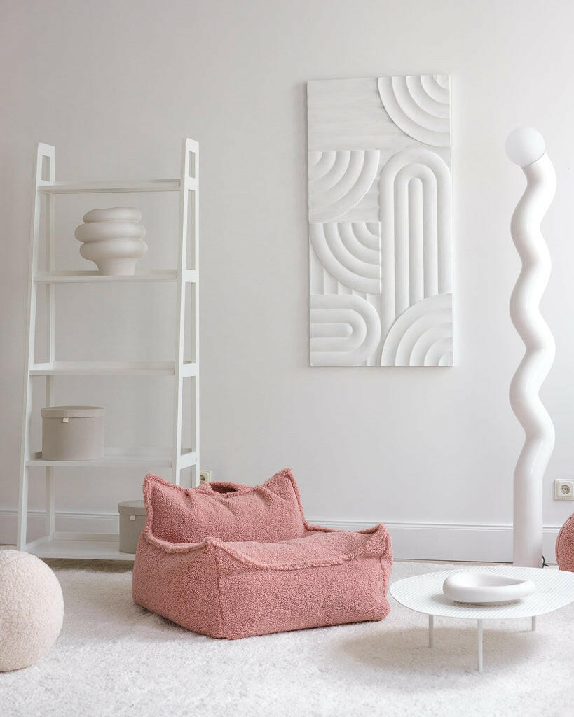 Guava Pink Beanbag Chair