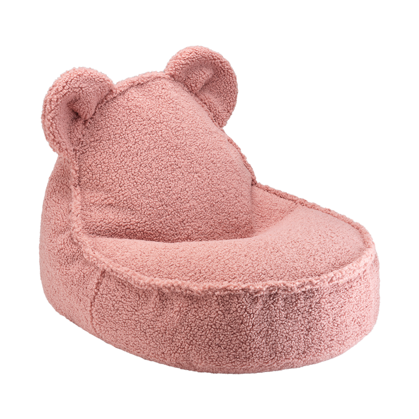 Guava Pink Bear Beanbag