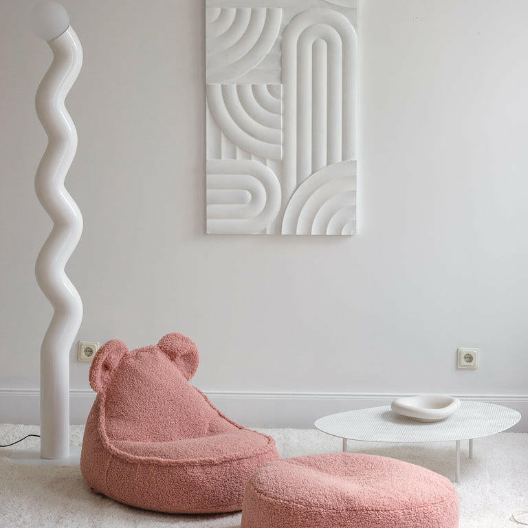 Guava Pink Bear Beanbag