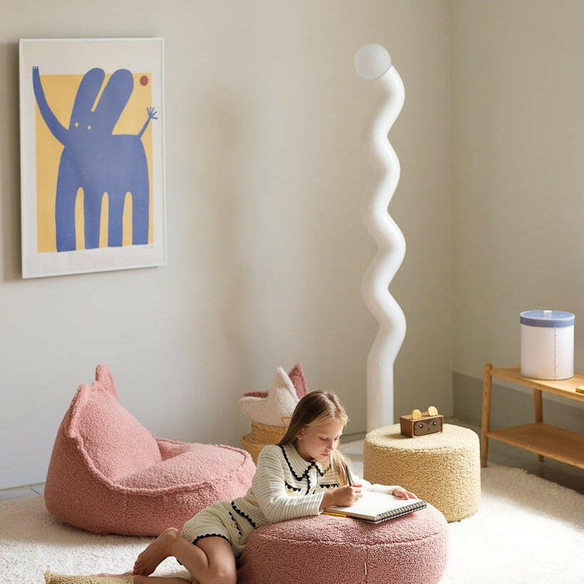 Guava Pink Bear Beanbag