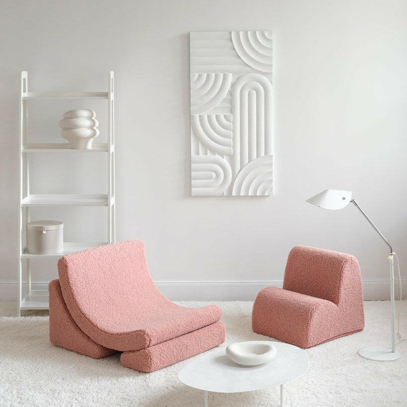 Guava Pink Moon Chair